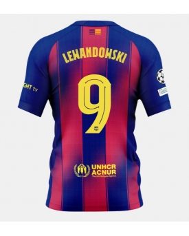 Billige Fotballdrakt Barcelona Robert Lewandowski #9 Replika Hjemmedrakt 2025-26 Kortermet Billige Fotballdrakt Barcelona Robert Lewandowski #9 Replika Hjemmedrakt 2025-26 Kortermet